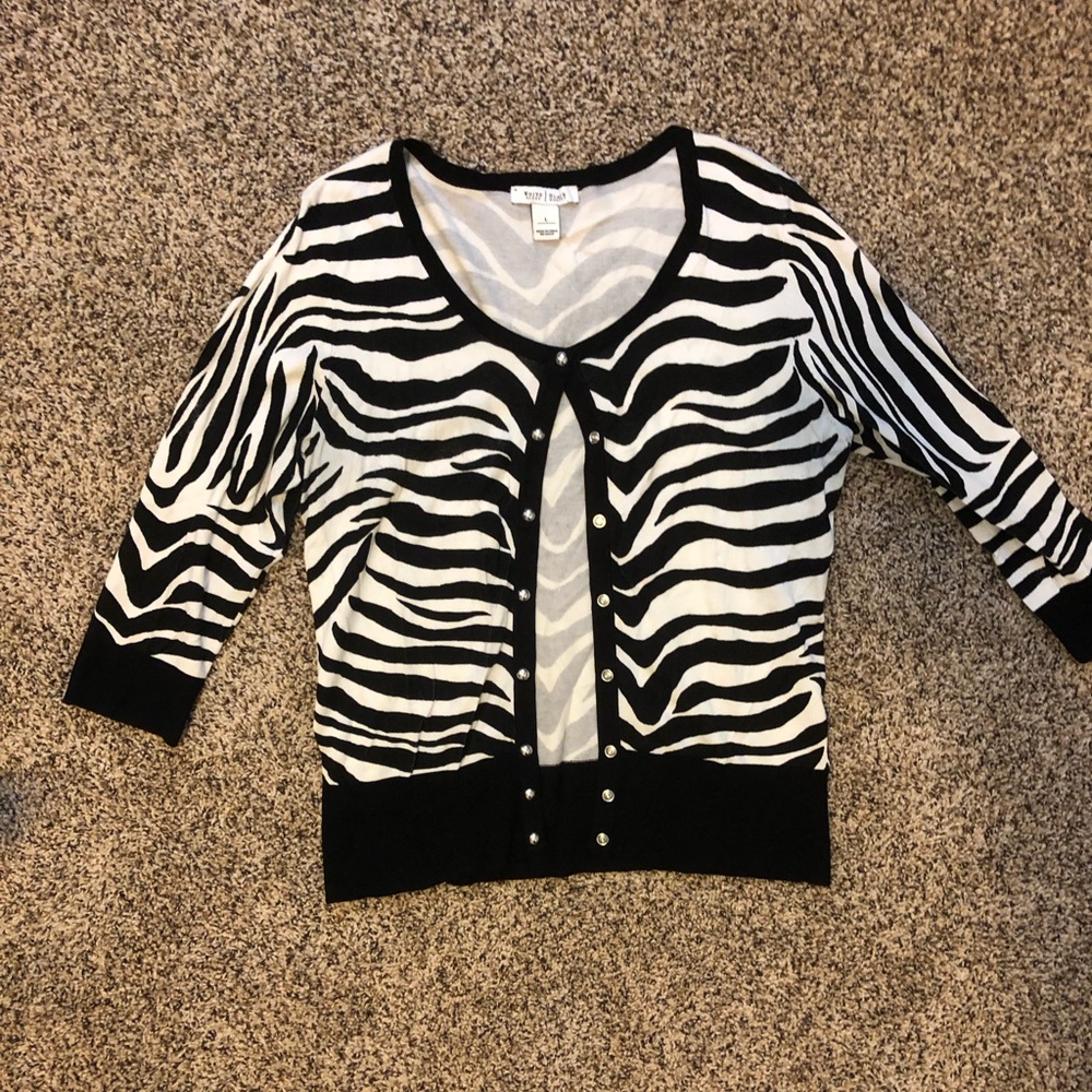 White House Black Market • Cardigan • Size L •